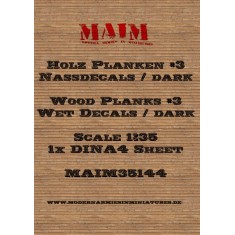 1/35 Wood Planks Decals No.3 - Dark