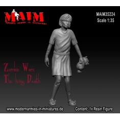 1/35 Zombie Series: little Girl (1 figure)