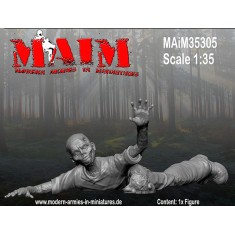 1/35 Zombie - Crawling #1 (1 Male figure)