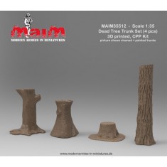 1/35 Dead Tree Trunk Set (4pcs)