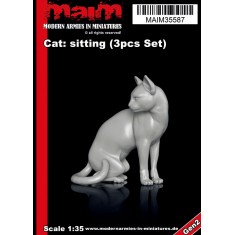 1/35 Cat Sitting (3pcs)