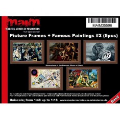 1/48 - 1/16 Picture Frames + Famous Paintings #2