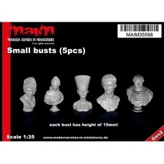 1/35 Small Busts of Ancient Famous People (5pcs)