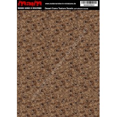 1/35 - 1/24 Desert Camo Texture Decals (self adhesive, 24cm x 17cm)