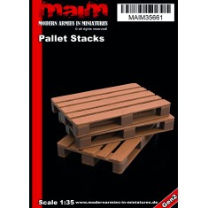 1/35 Pallet Stacks (resin)