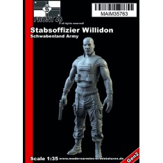 1/35 Stabsoffizier Willidon - Schwabenland Army [Front46]
