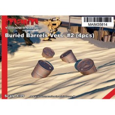 1/35 Buried Barrels #2 (4pcs)