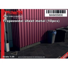 1/35 Trapezoidal Sheet Metal / Trapezbleche