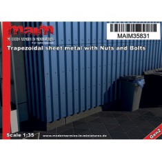 1/35 Trapezoidal Sheet Metal, Nuts and Bolts