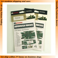 1/35 Hetzer Late, Airbrush Mask