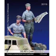 1/35 WWII German SS AFV Crew