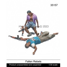 1/35 African Fallen Rebels (2 figures)