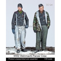 1/35 WWII German Wehrmacht Panzer Crew Set (2 Figures)