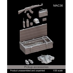 1/35 Pickup Stowage and Weapon Accessories Set