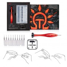 Aluminum Alloy Hand Drill Sleeve (Assembly 0.3-1.2mm Drill Bit)