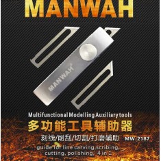 Multifunction Tool - Hobby Knife/Scriber/Cutter w/3 Blades