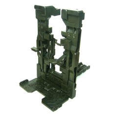 1/100, 1/144 MS Garage Action Base for Gundam Model kits - Dark Green