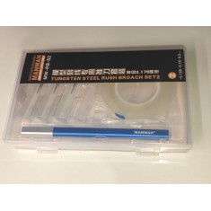 Tungsten Steel Rush Broach Set #2