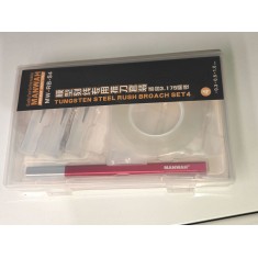 Tungsten Steel Rush Broach Set #4