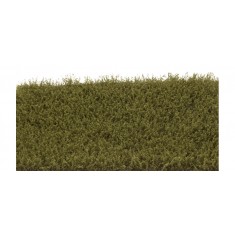 Long Weeds Tufts - Khaki Green (Grass length 4-12 mm, 210 x 150 mm)