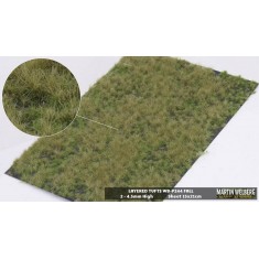 2-4mm Layered Grass Tufts #Fall (sheet 210 x 150 mm)