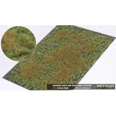 2-4mm Layered Grass Tufts #Winter (sheet 210 x 150 mm)