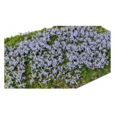 Layered Grass Tufts - Lavender Flowers (210 x 150 mm, height: 2-6mm)