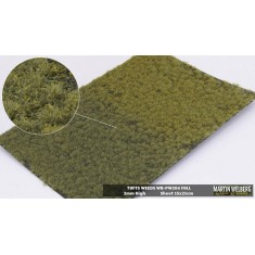 2mm Grass Tufts Weeds Mat - Fall (210 x 150 mm)