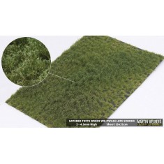 2-4.5mm Layered Grass Tufts Weeds Mat - Late Summer (210 x 150 mm)
