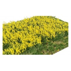 Layered Tufts - Spring/Summer/Fall Yellow Flowers (sheet 210 x 150 mm, height: 2-12mm)