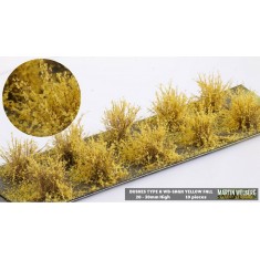 Bushes #Fall Yellow Type A (Grass length 20-30mm, 10pcs)