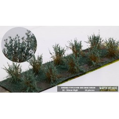 Bushes #Sage Green Type A (Grass length 20-30mm, 10pcs)