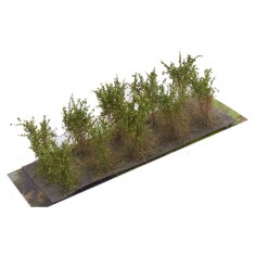 Bushes Summer/Fall Yellow Type B (10pcs, Height 40-50 mm, sheet 180x60 mm)