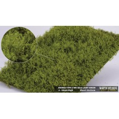Bushes Mat #Light Green Type E (210x150mm, Grass length 4-30mm)