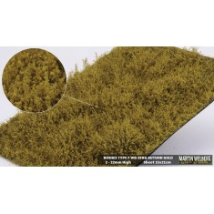 Bushes Mat #Autumn Gold Type F (210x150mm, Grass length 2-22mm)