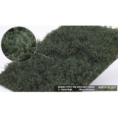 Bushes Mat #Hazy Green Type F (210x150mm, Grass length 2-22mm)