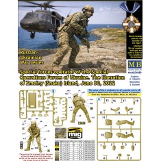 1/24 Ukrainian SOF Operator - Zmeiny (Snake) Island Liberation, June 2022