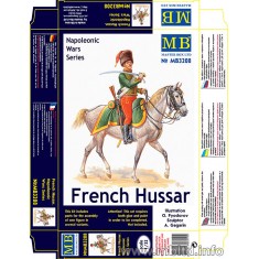 1/32 French Hussar in Napoleonic Wars (1 figure + 1 Horse)