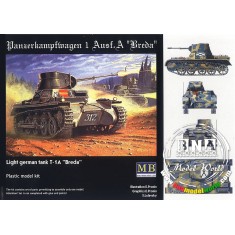 1/35 Light German Tank T-1A Mod. "Breda"