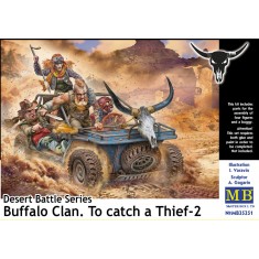 1/35 Desert Battle Series - Buffalo Clan. To Catch a Thief-2 (4 figures, 1 buggy)