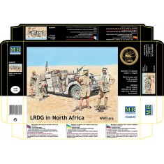 1/35 WWII LRDG (Long Range Desert Group) in North Africa (5 figures)
