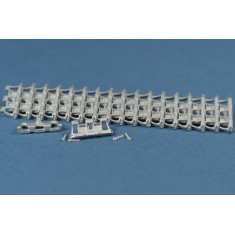 1/35 Metal Tracks for Pz.Kpfw.III/IV Open Horn 380mm Early 1940-41 (240 links)