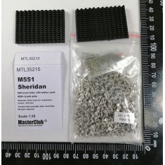 1/35 Metal Tracks for M551 Sheridan