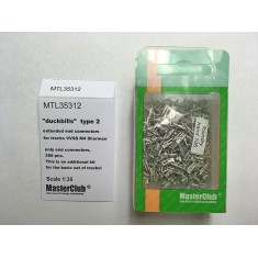 1/35 Extended End Connectors "Duckbills" Type 2 for Tracks VVSS M4 Sherman (380pcs)