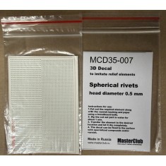 1/35 3D Decal - Riveting Lines 0.5mm