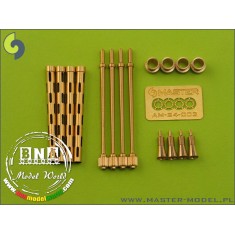 1/24 British Mk 2 Browning .303 Caliber (7,7mm) Barrels (4pcs)