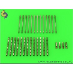 1/32 Boeing B-17 Flying Fortress MG Set - Browning M2 .50Cal Barrels w/Flash Hiders