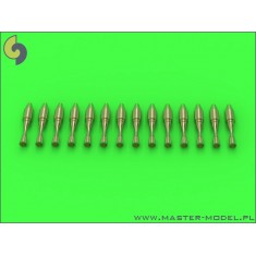 1/32 Static Dischargers for Modern Sukhoi Jets Su-27, Su-30, Su-33, Su-34 (12pcs+2 Spare)
