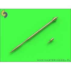 1/48 IAI Kfir Pitot Tube & Angle of Attack Probe (Turned Brass)