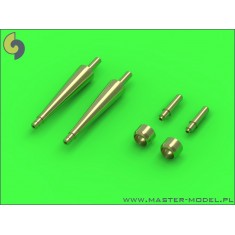 1/48 Spitfire Mk.IXe/XVIe Early (Conical)-Hispano 20mm & .50cal in Fairings for Eduard kit